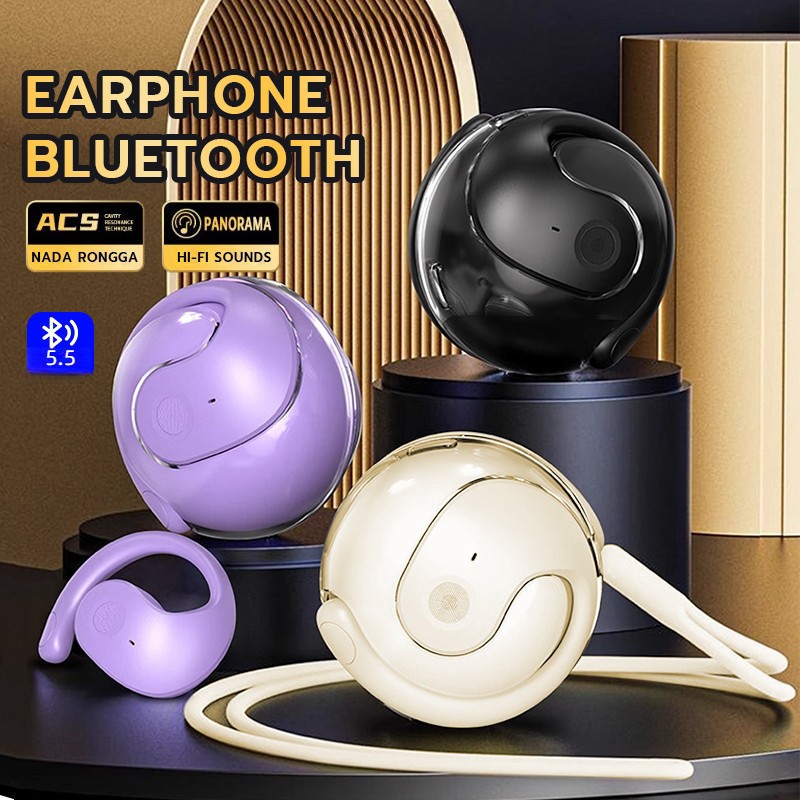 Tzuzl Original BY01 OWS Wireless Bluetooth 5.3 Tai nghe t26 Tuổi thọ pin dài Tai nghe HIFI Chất lượn