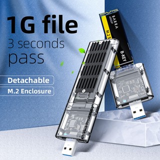 Hộp Đĩa ssd 5gbps m2 sata chassis m.2 Sang usb 3.0 Và sata m / b key ssd Cho 2230 / 2242 / 2260 / 2280mm