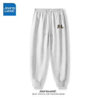 Jeanswest Quần jogger nam ống bo chất liệu nỉ, phong cách high street, mùa xuân thu, dễ phối đồ, quần thể thao thoải mái Local Brand