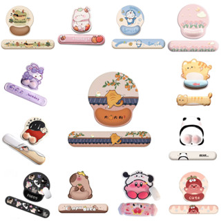 Elec Space Miếng Lót Chuột Tulip Có Hỗ Trợ Cổ Tay Bàn Phím Cổ Tay Miếng Lót Hoạt Hình Cao Su Mousepad Chống Trơn Trượt Bàn Phím Máy Tính Giá Đỡ Tay Phụ Kiện Văn Phòng