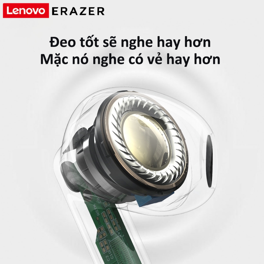 Lenovo Erazer XT92 PRO TWS Al Tai nghe không dây dịch tai nghe AI phiên dịch Sleep ASMR Bluetooth thông minh thời gian thựcTWS có Mic Mini Bluetooth 5.4 Tai nghe thể thao | BigBuy360 - bigbuy360.vn