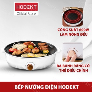 Chảo nướng đa chức năng HODEKT Nồi chiên điện Nồi điện Dễ dàng làm sạch Chảo chống dính