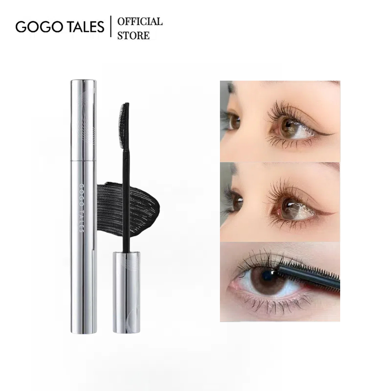 GOGO TALES Trang Điểm Uốn Mascara Đen Dài Không Dễ Dàng lem GT589