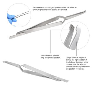 Giá đỡ nha khoa Nhíp sau Định vị răng miệng Nhíp Giá đỡ bằng thép không gỉ Nhíp ngược