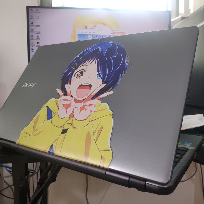 WONDER EGG ƯU ĐÃI Decal Dán Tường Vinyl Ohto Ai Kính Dán Trang Trí Nhà Trang Trí Anime Xe Hơi