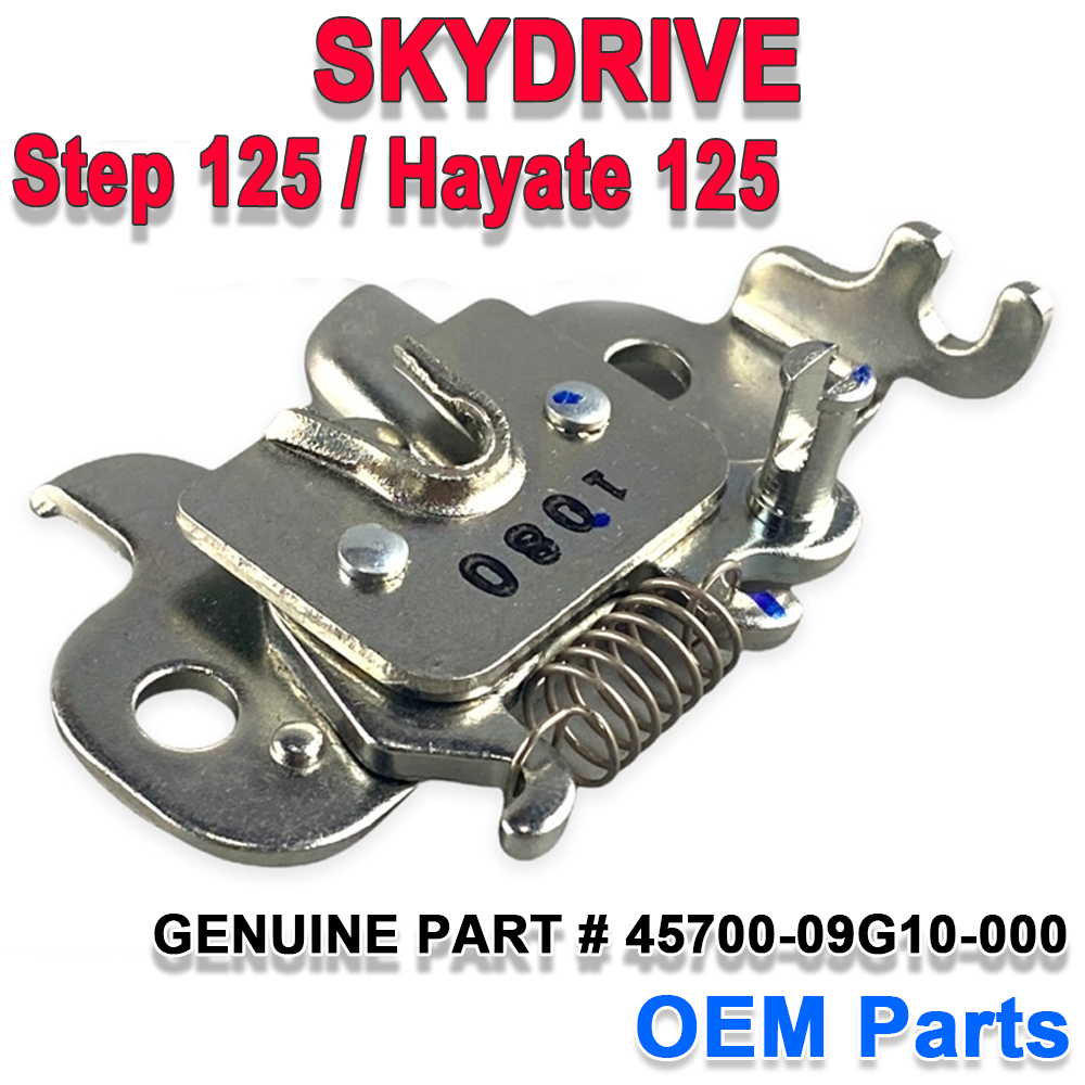 Khóa ghế SKYDRIVE / Bước 125 / Hayate 125 / SKYDRIVE 125 fi / carb phụ kiện SUZUKI số bộ phận: 45700