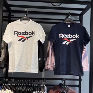 Áo thun ngắn tay cotton nguyên chất cổ điển mùa hè của Reebok Chen Weiting dành cho nam và nữ, dáng rộng và thoáng khí