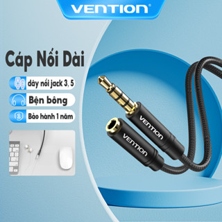 Dây nối dài cổng 3.5mm Vention Nối Dài dây nối jack 3,5 Cho Tai Nghe Phích Cắm 3,5mm 1m 2m 0.5m 3m 5m loa jack 3.5 mm