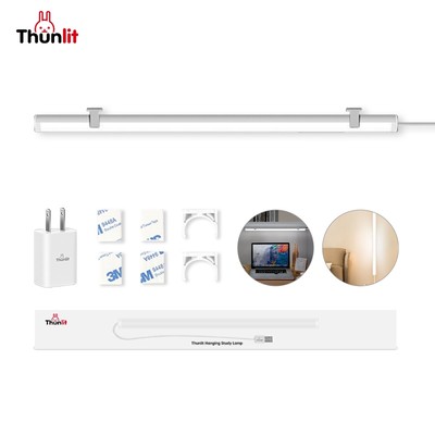 Đèn treo học tập Thunlit cắm USB 3 nhiệt độ màu điều chỉnh độ sáng vô cấp Đèn LED treo tường ký túc xá sinh viên 40cm