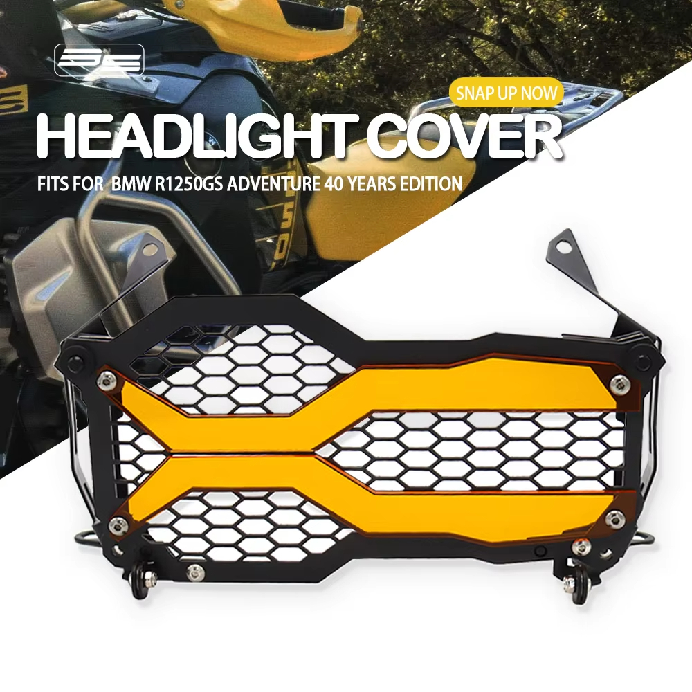 Gs 1250 Phiêu Lưu 2024 Xe Máy Đèn Pha Bảo Vệ Lưới Tản Nhiệt Phù Hợp Cho Xe BMW R1250GS ADV GSA1250 2