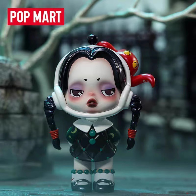 POP MART SKULLPANDA ADDAMS FAMILY Series Đồ chơi hộp mù