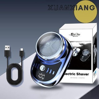 XUANXIANG  Máy cạo râu cầm tay Mini Man,Máy cạo râu du lịch,Máy cạo râu không dây GM244043N