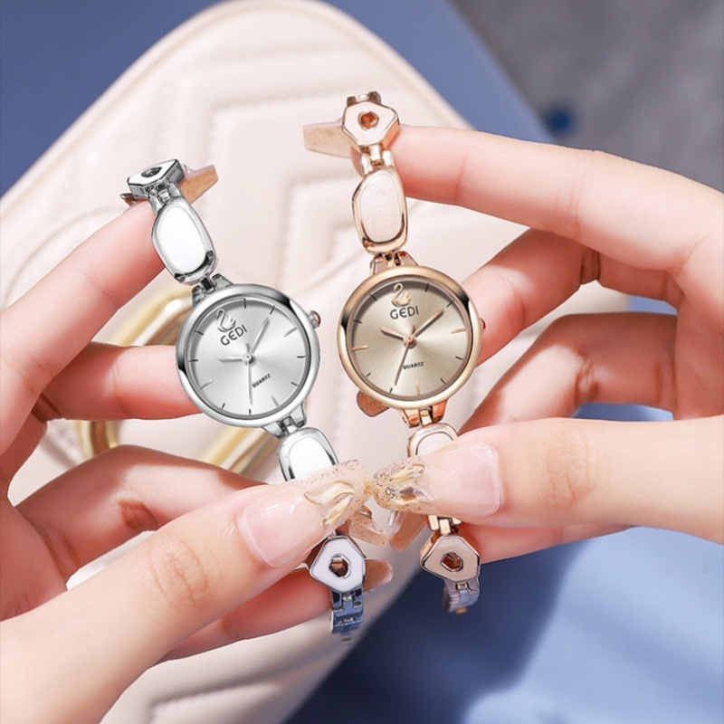 GEDI New Technology Metal + Epoxy Waterproof Women's Watch 72001 Free Gift Box