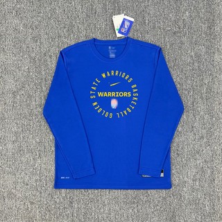  2425 Mùa giải mới Áo đấu dài tay NBA Golden State Warriors Bộ đồ tập bóng rổ khô nhanh Áo thun dài tay Steven Curry Áo sơ mi thể thao ấm áp 