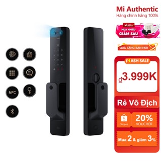 khoá cửa thông minh Xiaomi Khóa vân tay khóa điện tử khóa số Khóa cửa vân tay tay nắm cửa