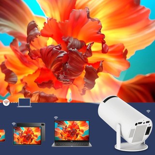 Máy chiếu di động Mini Android 11.0 Máy chiếu Video gia đình có hiệu chỉnh Keystone tự động