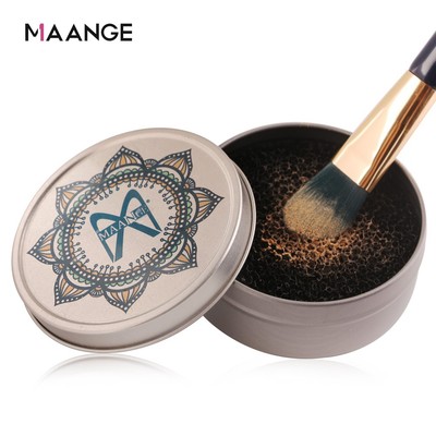 Mút Vệ Sinh Cọ Trang Điểm MAANGE Chống Bám Bẩn Tiện Dụng 5413