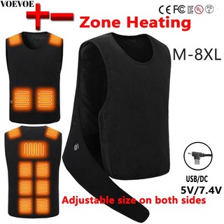  Áo Vest sưởi ấm cho nam nữ áo Vest ấm áp với 11 vùng sưởi ấm  Không bao gồm bộ pin  