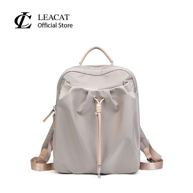 Balo đựng laptop LEACAT chống nước phong cách Hàn Quốc 13/ 14 inch