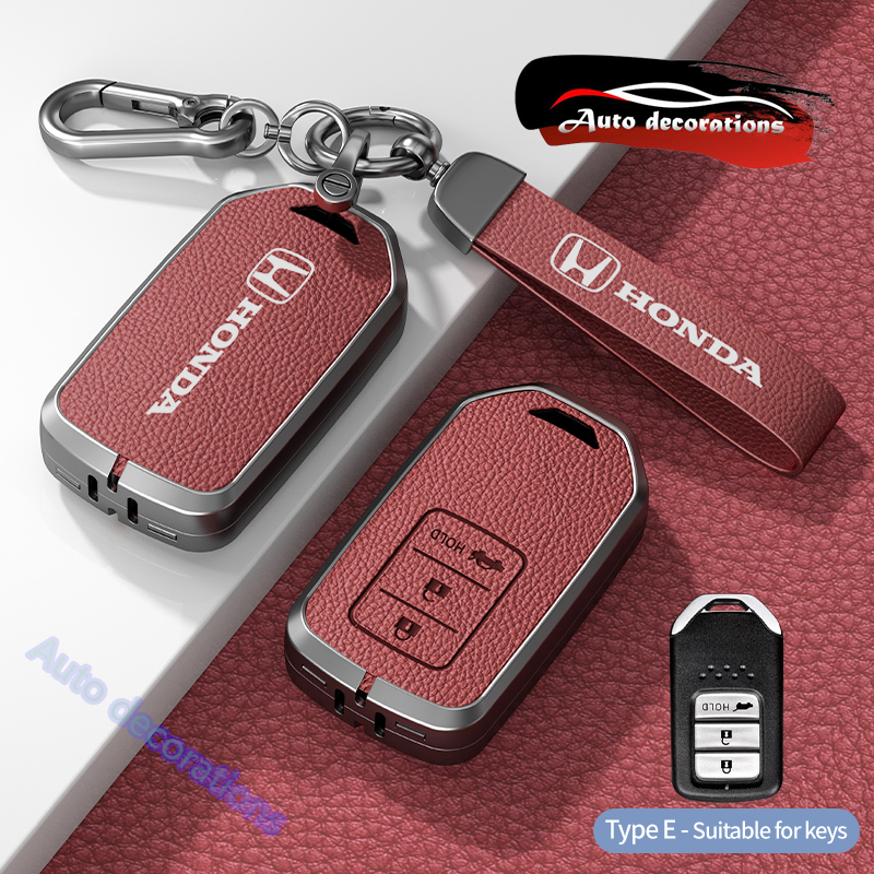 Vỏ chìa khóa Honda cho Honda City Honda City 2015 Vỏ chìa khóa ô tô 3 nút Vỏ chìa khóa hợp kim kẽm