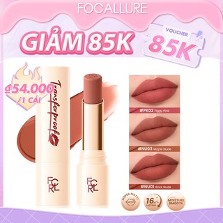  Focallure #TransferproofHero Son Môi HyperMatte Chống Thấm Nước Lâu Dài Sắc Tố Cao Kem Mịn Nhẹ Độ Ẩm 