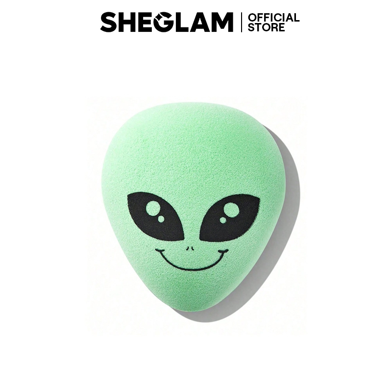 Cosmic Come Up | SHEGLAM Interstellar Sponge Alien Graphic Soft Blending Foundation Concealer Tool