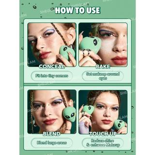 Cosmic Come Up | SHEGLAM Interstellar Sponge Alien Graphic Soft Blending Foundation Concealer Tool