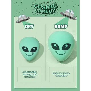 Cosmic Come Up | SHEGLAM Interstellar Sponge Alien Graphic Soft Blending Foundation Concealer Tool