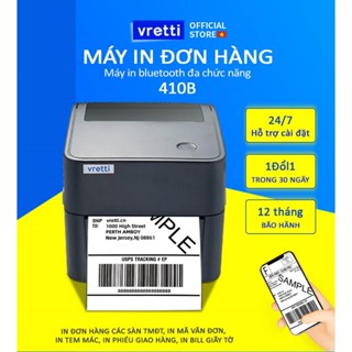 Vretti 410B&D463  Máy In Nhiệt, Máy In Đơn Hàng, Máy In Tem Mã Vạch  - In đơn sàn TMĐT Shopee...., In đơn GHTK, GHN..