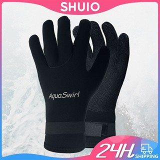 Găng tay lặn cao su tổng hợp SHUIO 3MM dành cho lặn biển Lặn biển Lướt thuyền Kayak và tất cả các hoạt động dưới nước dành cho nam và nữ