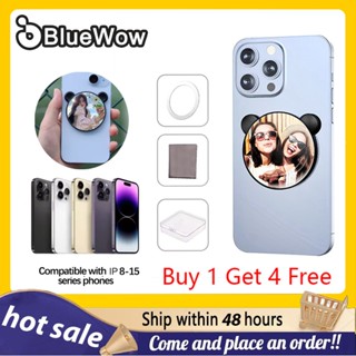  Gương Selfie từ tính BlueWow cho điện thoại - Công cụ Selfie phản quang Camera sau để chụp ảnh và phát trực tiếp 