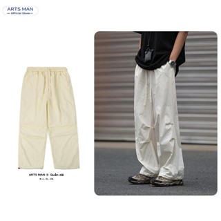 Artsman quần yếm nam ống đứng nhanh khô rộng rãi kiểu quần âu Unisex Local Brand