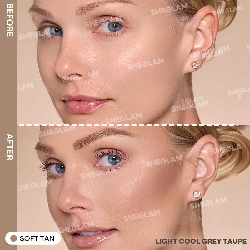Kem Tạo Khối Dạng Lỏng SHEGLAM Hiệu Ứng Lì, Lên Màu Chuẩn, Tự Nhiên, Lâu Trôi, Trang Điểm Mặt | BigBuy360 - bigbuy360.vn