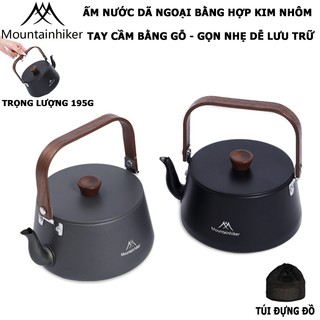 Ấm đun nước dã ngoại 1.1L ,mountainhiker,ấm hợp kim nhôm,Đổi Dùng Đi Cắm Trại Dã Ngoại SZK1094