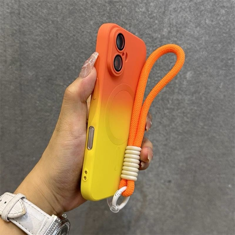 Ốp điện thoại hấp dẫn từ tính bằng silicon sang trọng IPhone 16 15 14 13 11 12 Pro Max Plus Chống sốc có bảo vệ Camera Vỏ mềm IPhone 15Cover