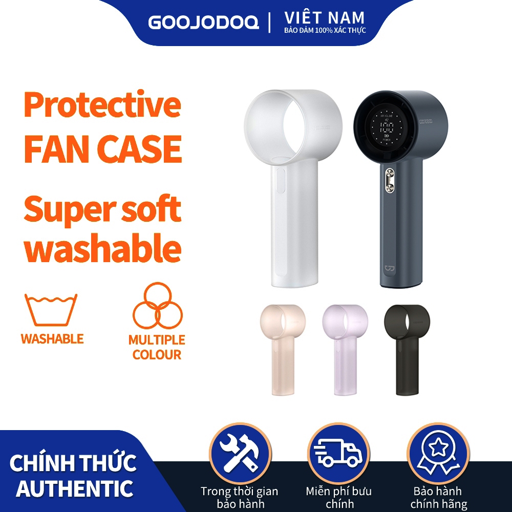 Ốp bảo vệ quạt Mini GOOJODOQ Vỏ bảo vệ silicon có thể giặt được Turbo Jet tốc độ cao