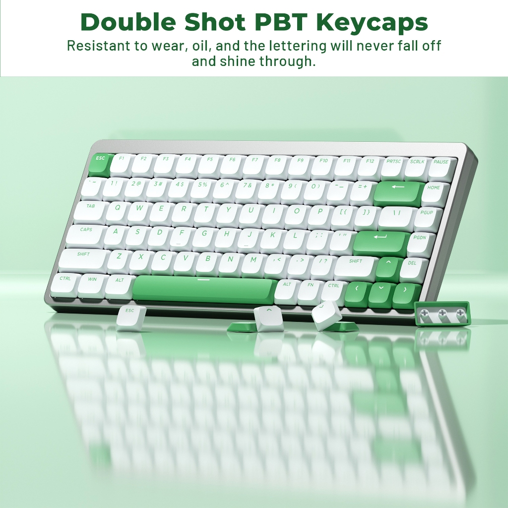 Xvx Skyline Series Low Profile Keycaps Keycap Double-shot Keycap 127 phím | BigBuy360 - bigbuy360.vn