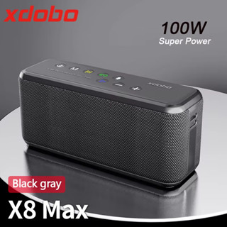  Loa di động Xdobo X8 Max 100W Loa Bluetooth 5.0 không dây di động Loa siêu trầm TWS Dung lượng pin 20000mAh 