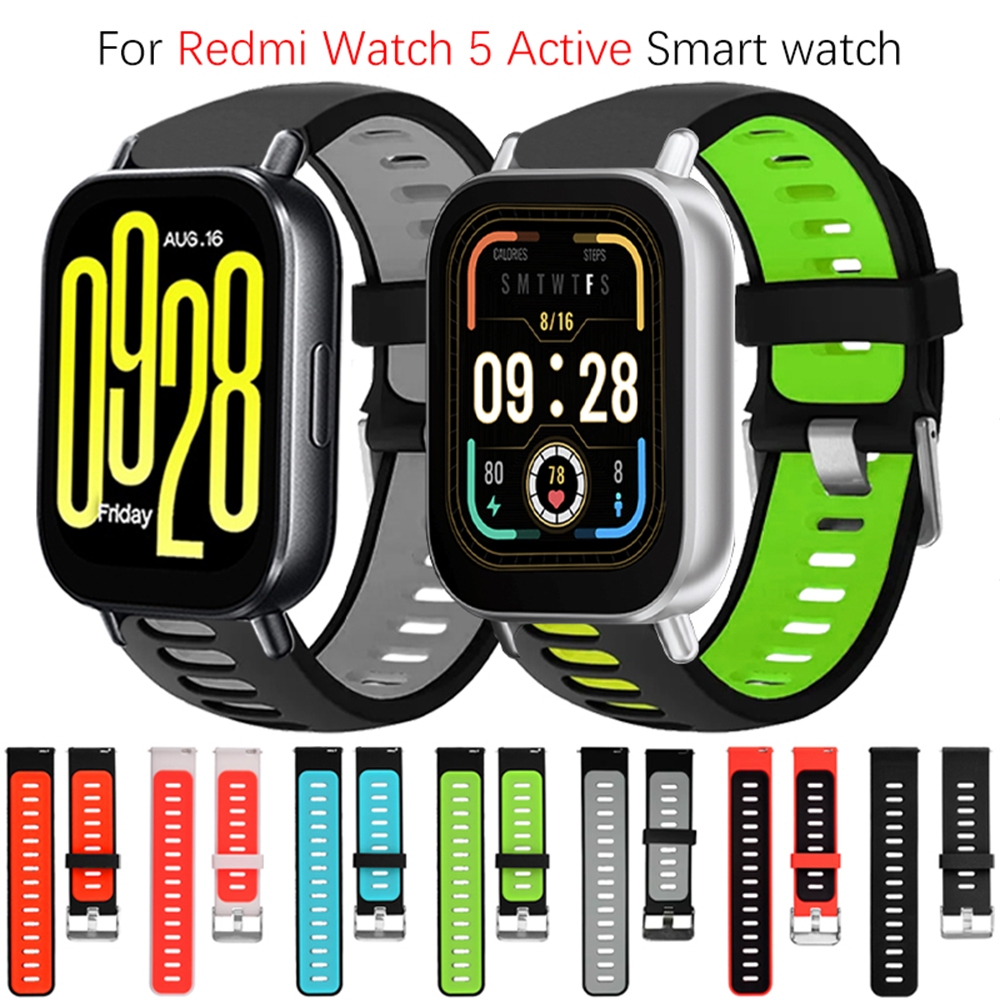 Dây đeo đồng hồ thay thế silicon mềm cho Redmi watch 5 Active / Redmi watch 5 lite Đồng hồ thông min