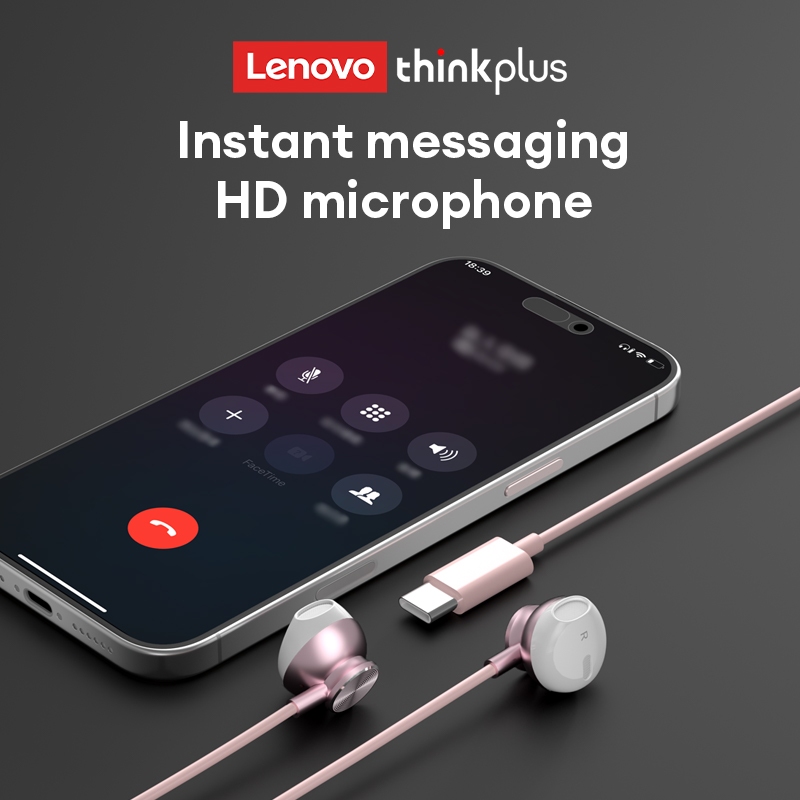 Tai nghe nhét tai có dây Lenovo TW16 Pro 3.5mm Type-C có micrô cuộc gọi HD | BigBuy360 - bigbuy360.vn