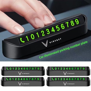 Xe Vinfast Đỗ xe tạm thời điện thoại di động điện thoại di động di động biển số ô tô trang trí ô tô Thích hợp cho tất cả các ô tô