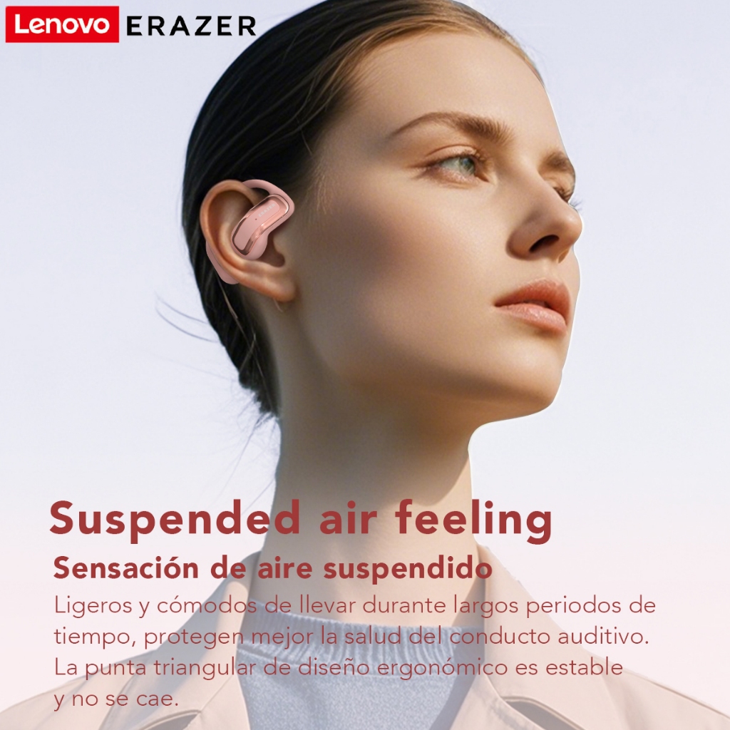 Lenovo ERAZER XP3 Al Tai nghe không dây dịch thời gian thực thông minh Bluetooth 5.4 Sleep ASMR có màn hình cảm ứng LED Tai nghe kinh doanh có Mic chống nước IPX5 | BigBuy360 - bigbuy360.vn