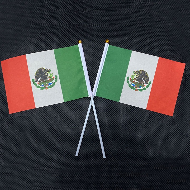 Mexico-Flags Cờ tay quốc gia Mexico MX