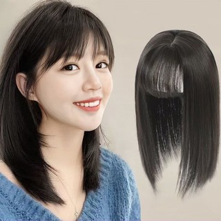  Tóc Nối Dài Tóc Giả Thay Thế Khối 3D Không Khí Nổ Tóc Giả Mảnh Người Phụ Nữ Cho Tóc Giả top Thay Thế Miếng Dán Mô Phỏng Tóc Trắng Tự Nhiên Không Có Dấu Vết 
