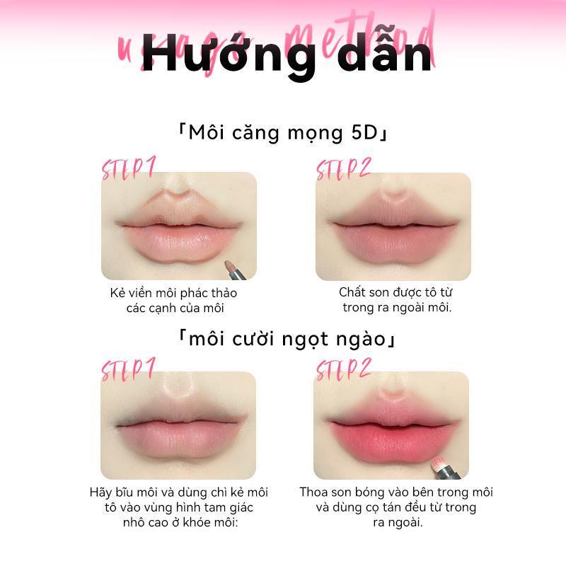 [MỚI] Bút Chì Kẻ Viền Môi PinkPunk 4 in 1 kẻ Bọng Mắt Mở Góc Mắt Tạo Khối Mũi Sáp Kết Cấu Căng Mọng 0.25g | BigBuy360 - bigbuy360.vn