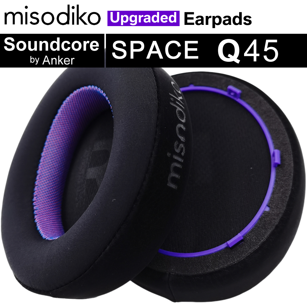 Thay thế miếng đệm tai nghe nâng cấp misodiko cho tai nghe Anker Soundcore Space Q45