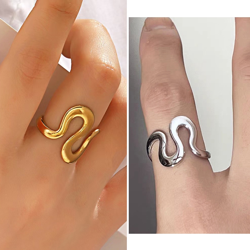 Vòng dây không đều bằng thép titan sáng bóng, Có thể điều chỉnh một kích thước, Chất liệu thép không gỉ, Chống mồ hôi chống thấm nước sẽ không phai màu, Đơn giản giản giản dị hào phóng, Cùng phong cách dành cho nam nữ