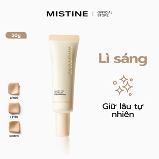 MISTINE Kem Nền Dạng Lỏng 30g Mềm Mịn Như Nhung Phù Hợp Với Mọi Loại Da