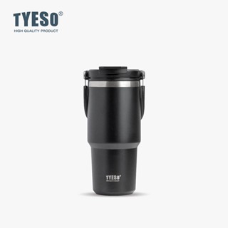 TYESO® Bình Giữ Nhiệt Ly giữ nhiệt INOX Cốc cách nhiệt có vòi hút/tay cầm Cốc cà phê 8826/8827/8828