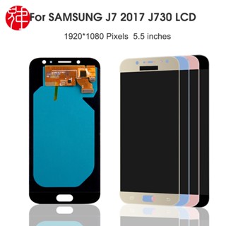 Màn hình cảm ứng phía trước VT Màn hình LCD cho Samsung Galaxy J7 Pro J730 Bộ số hóa màn hình LCD TFT OLED